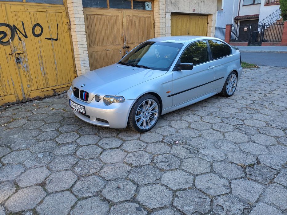 Bmw E46 compact 2.5ti 193 konie oryginał z vinu 200 tys przebiegu