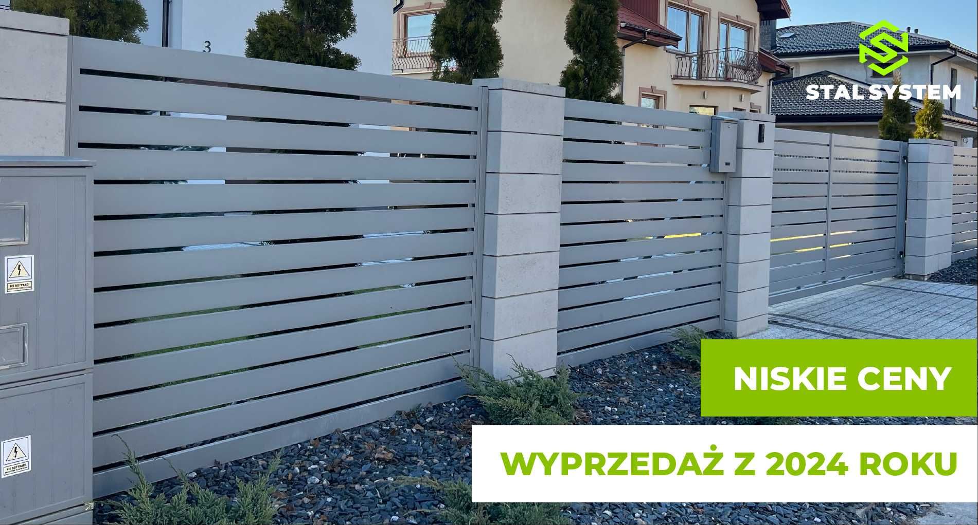 Ogrodzenia PANELOWE i PALISADOWE oraz Klasyczne