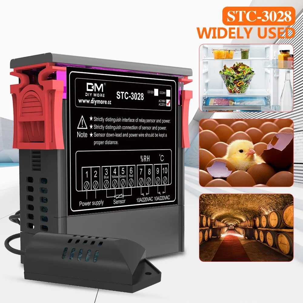 * Higrometr-Regulator Temperatury i wilgotności*STEROWNIK  INKUBATORA*