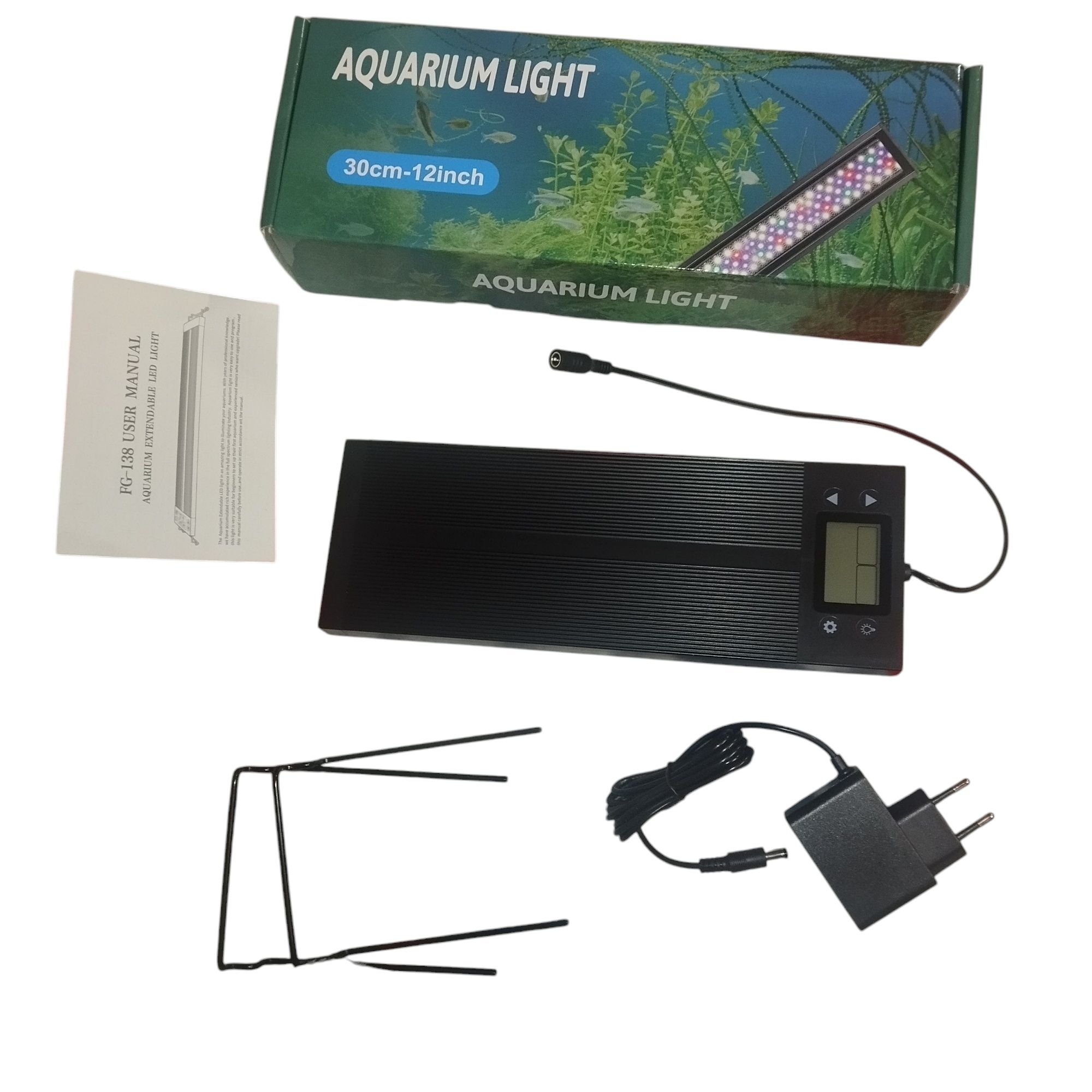 Lampa do akwarium 30cm 15V full