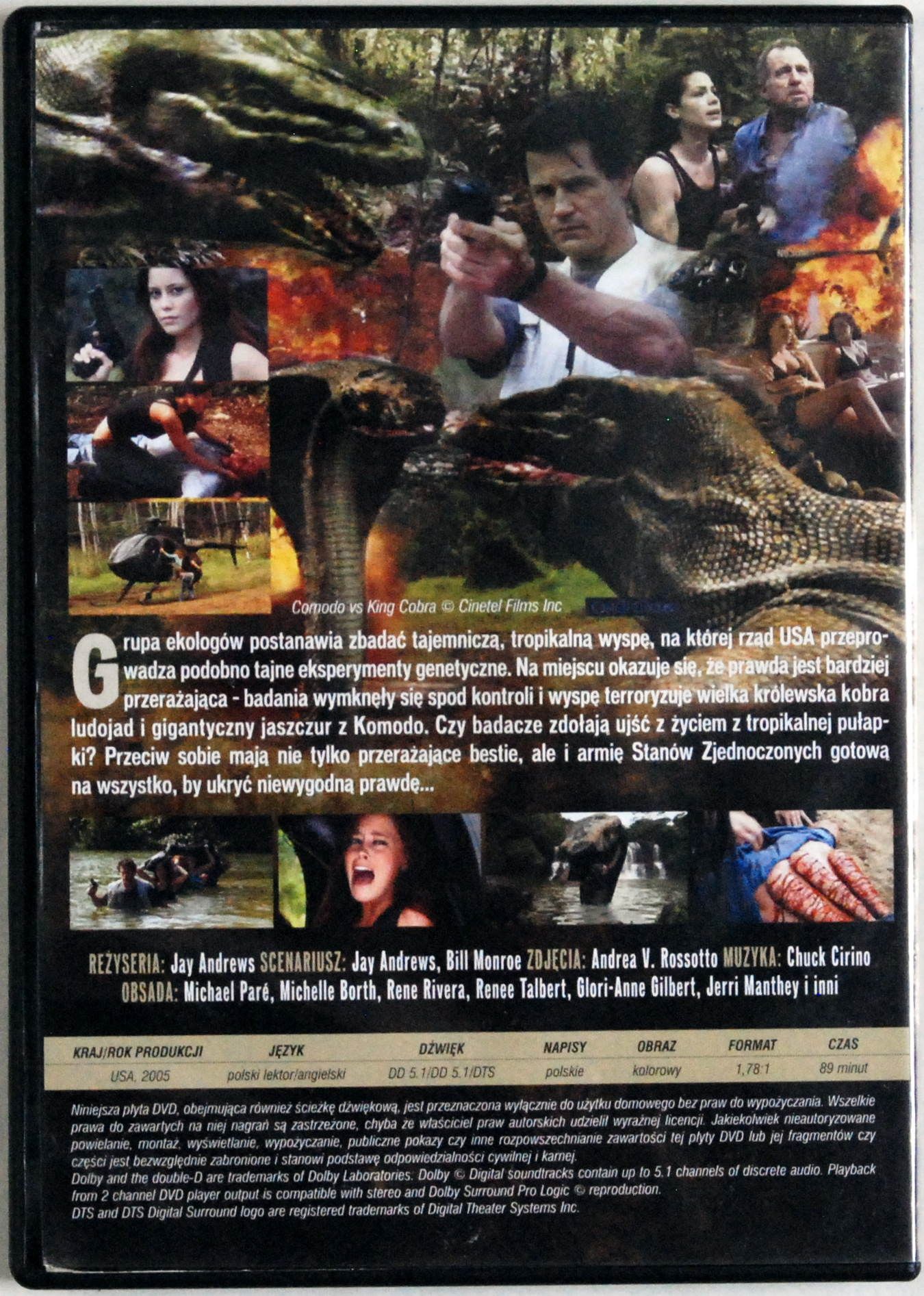 DVD Komodo Kontra Kobra