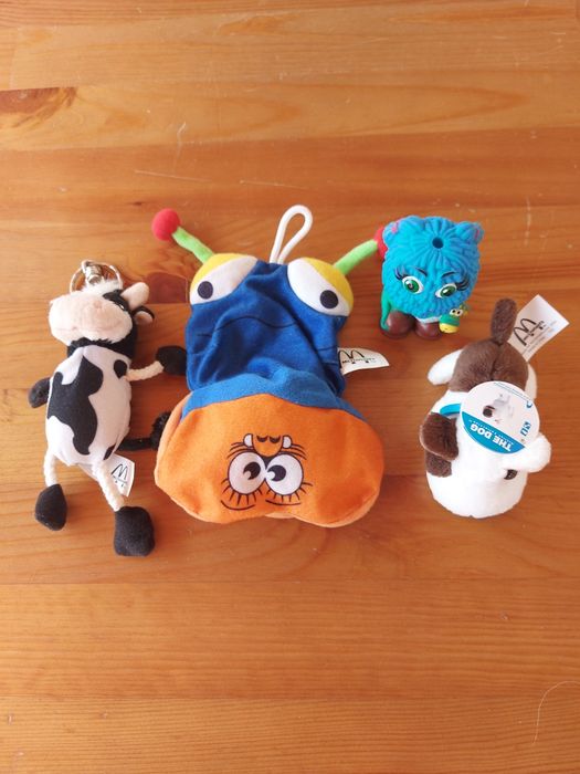 4 Brindes do McDonald's de 1989 / 2000 / 2004 / 2005