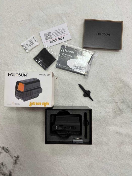 Коллиматор Прицел Holosun HE512C-GD с солнечной батареей
