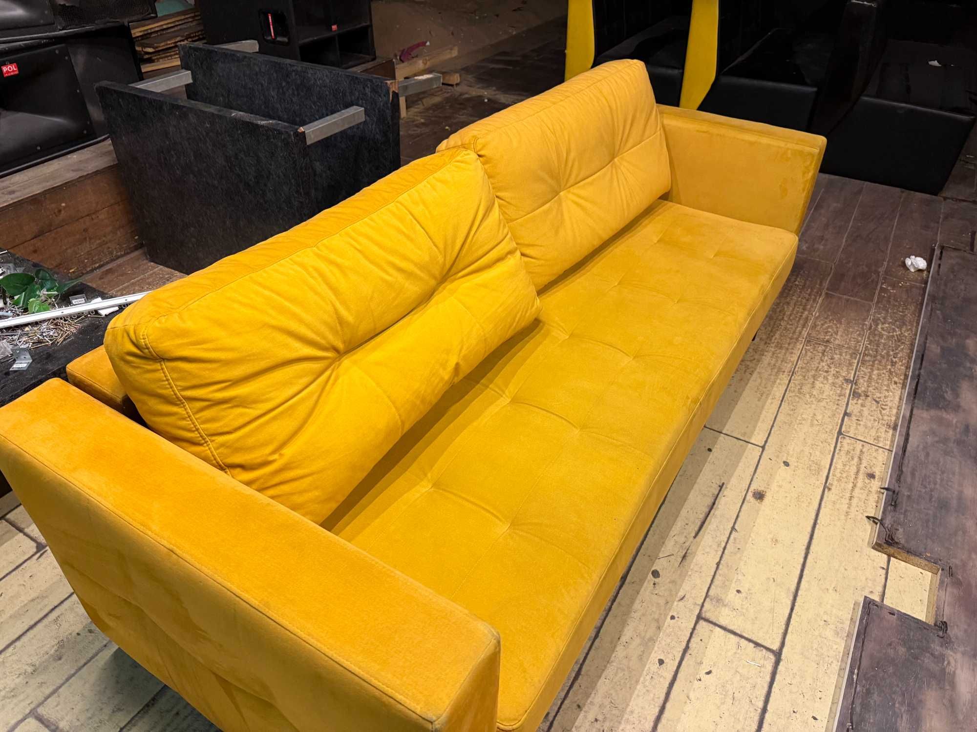 Kanapa sofa z funkcją spania - WELUR zmywalny, DUŻE ŁÓŻKO - Białystok