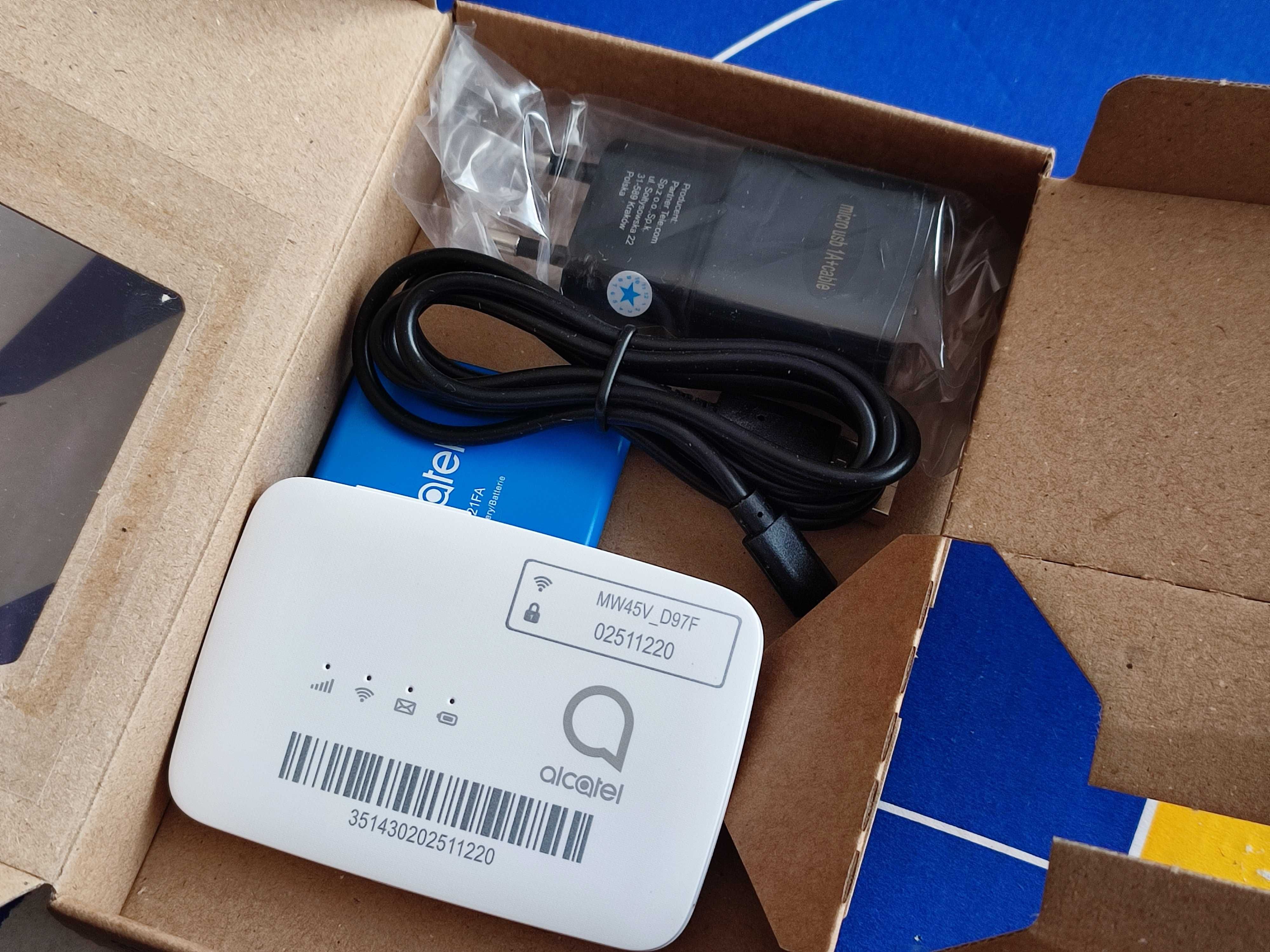 Alcatel MW45V 4G Router hotspot