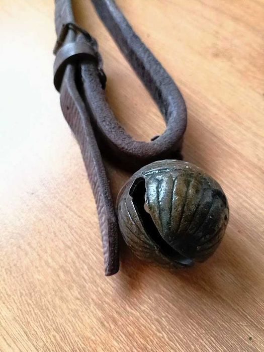 Guizo acessório de equitação em cabedal