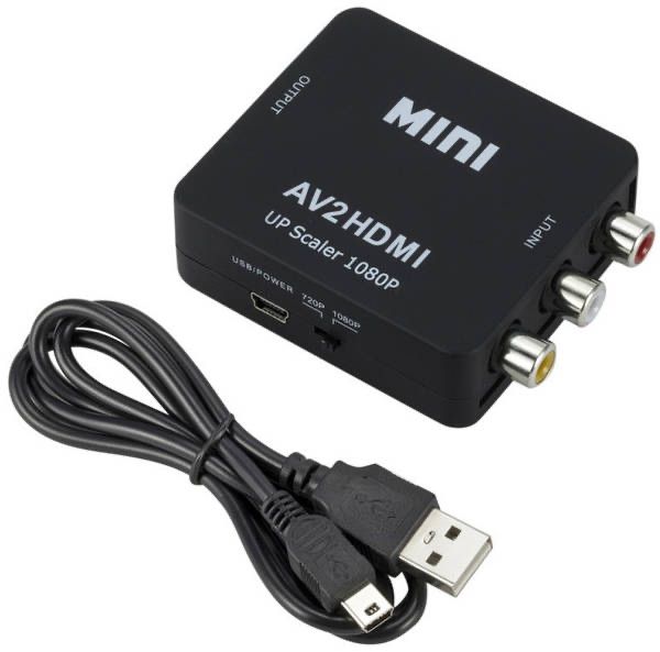 Конвертер AV (RCA, аудіо-відіо) на HDMI
