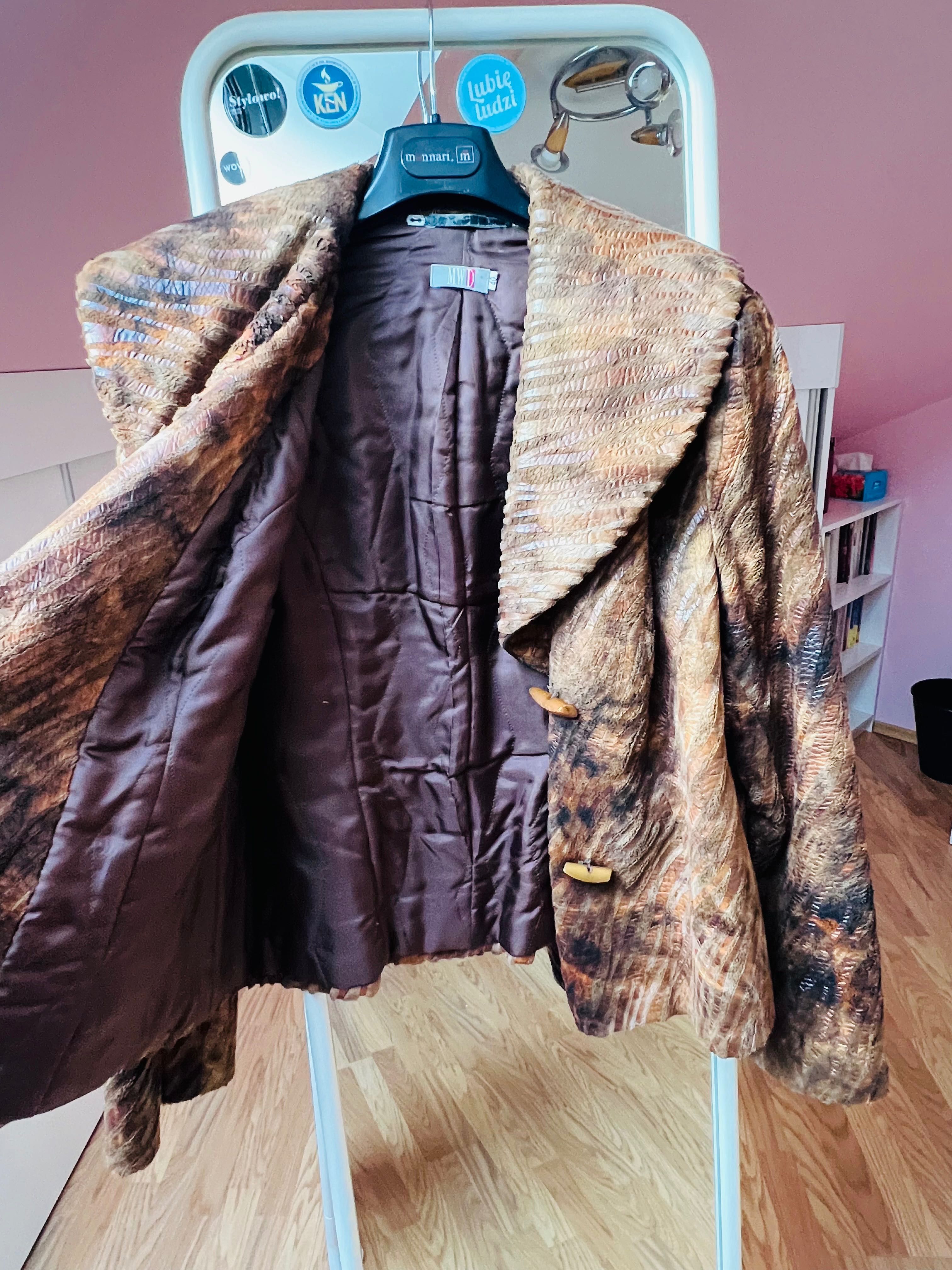 Kozuch futerko imitacja skóry rozmiar L/40 MWD