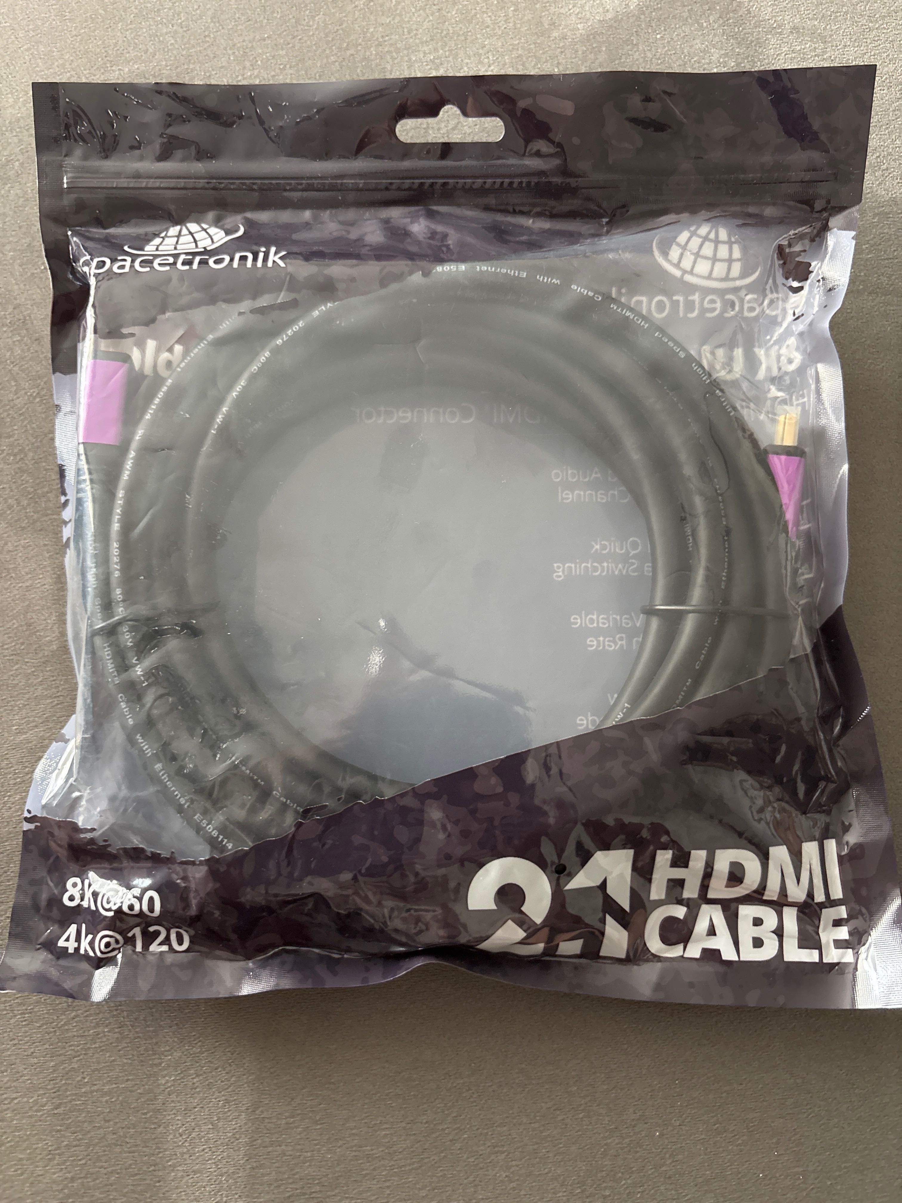 Kabel HDMI 4m 2.1 UHD 8K HDR ps4 ps5 xbox switch