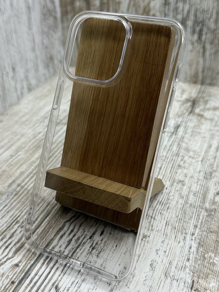 Не желтеет‼️ Чехол пластик Clear Berlia на iPhone 15 Pro/ 15 Pro Max