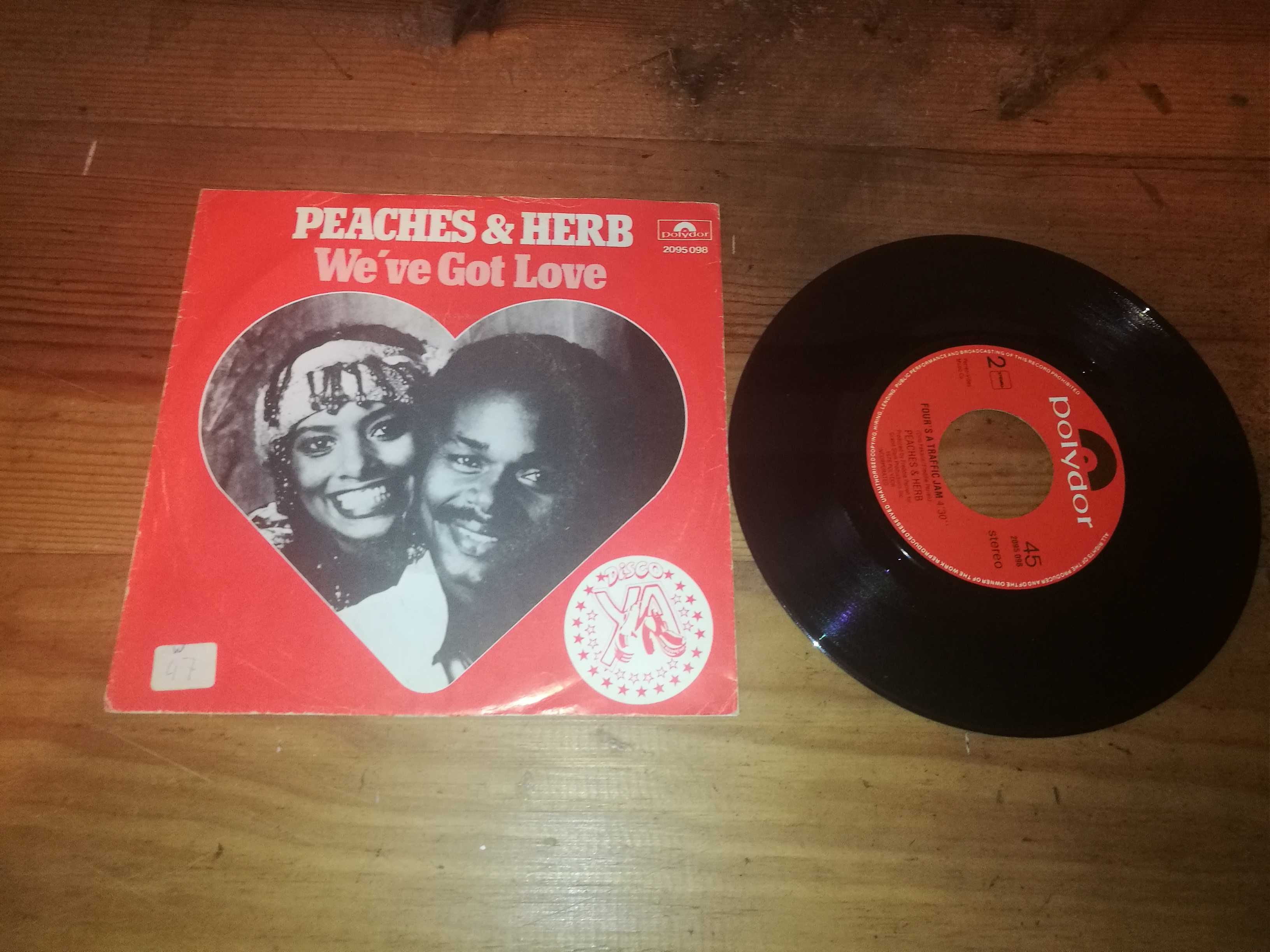 PEACHES & HERB (Funk-Soul-Disco) - We've Got Love SINGLE
