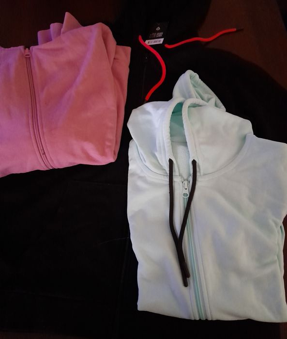 BLUZA rozpinana z kapturem