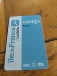 Karta navigo easy Ile de france metro Paryż