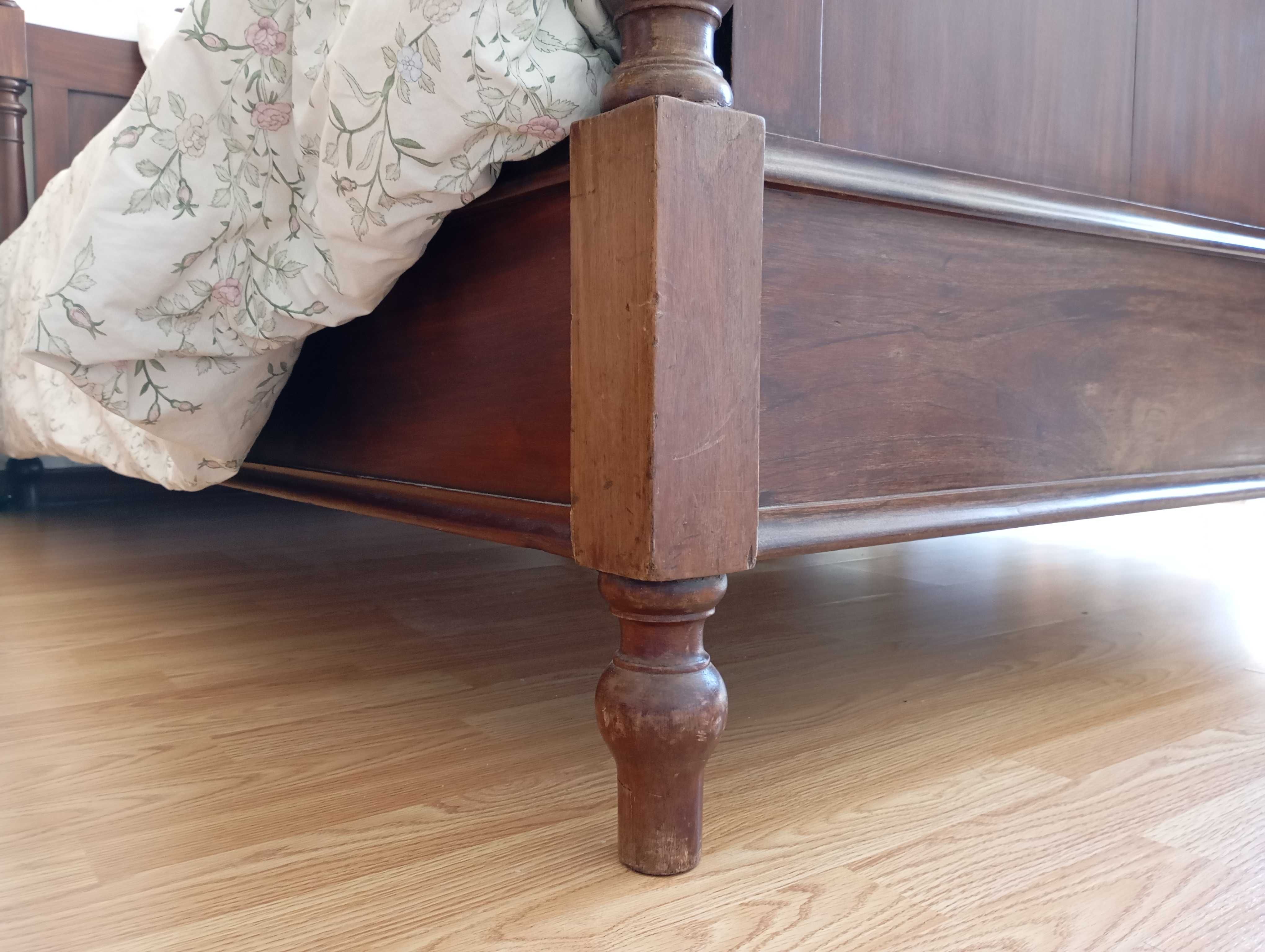 Cama madeira rústica