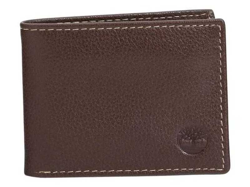 Кошелек мужской кожаный timeberland slimfold