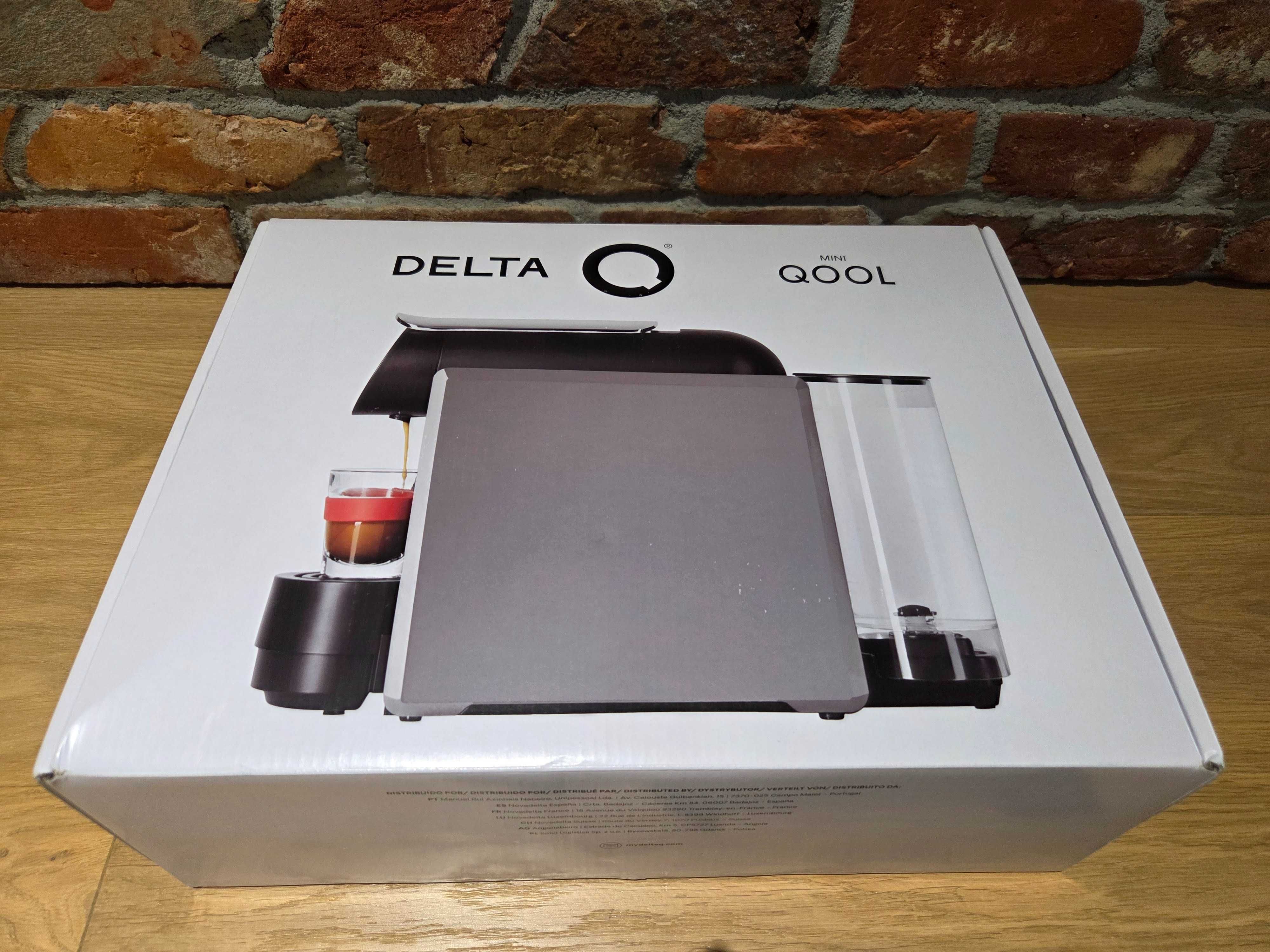 Nowy ekspres do kawy kapsułkowy Delta Q MiniQool Szary DeltaQ
