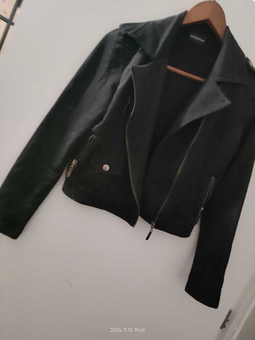 Motivi_Bluza / Narzutka_ Krótki / Czarny_Bawełna / 36_Okazja