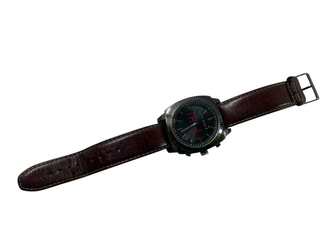 Zegarek męski Ted Baker TB2948R – analogowo-LED, pasek ze skóry