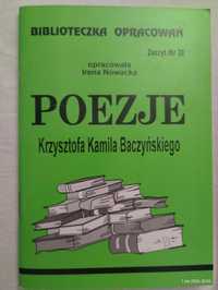 Biblioteczka opracowań Poezje K.K.Baczyński