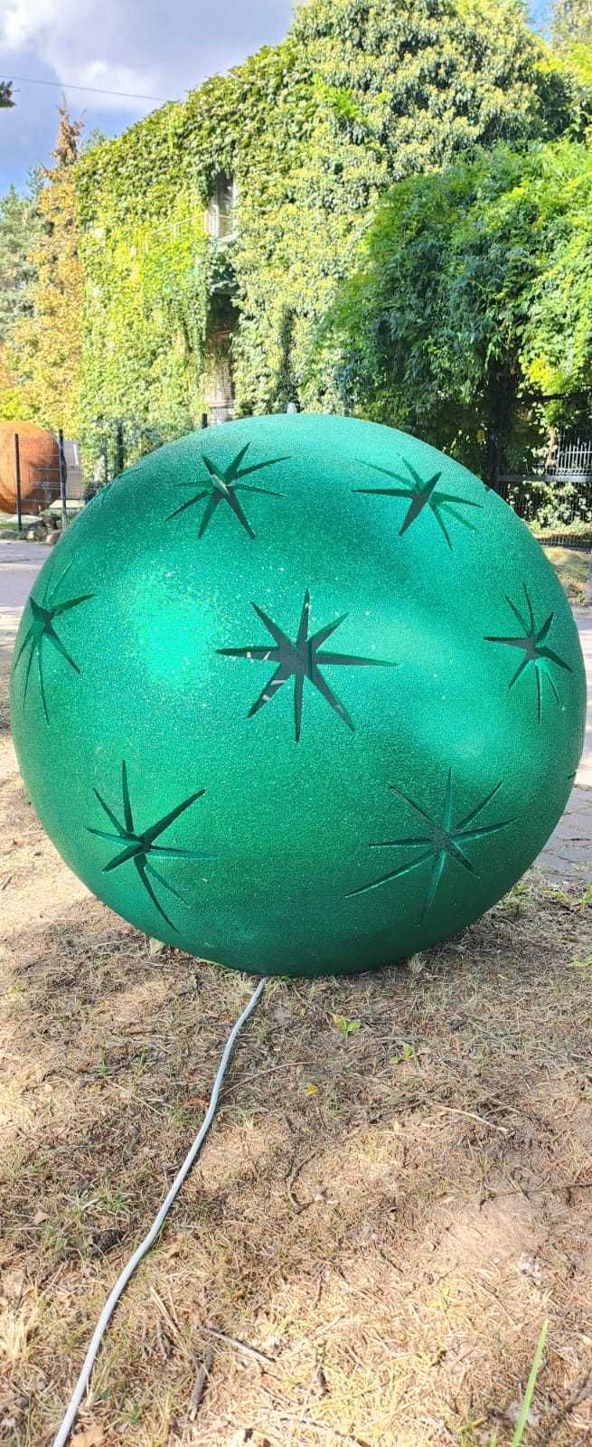 Świetlna kula betonowa LED - gwiazdki z brokatem - średnica 50 cm