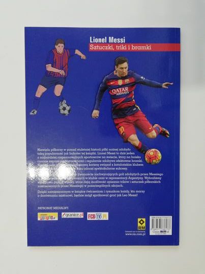 Książka, "Lionel Messi" - Sztuczki, triki i bramki
