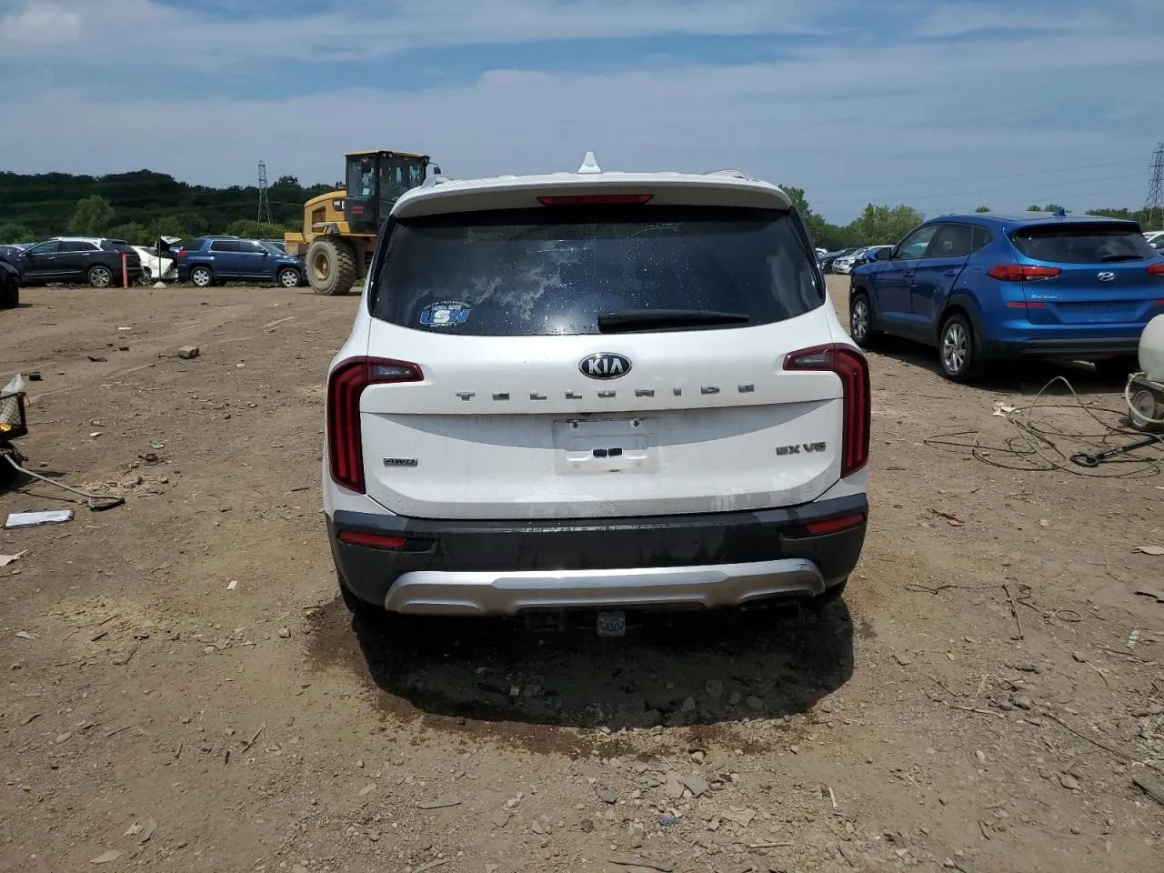 Kia Telluride SX, Bogate Wyposażenie, Kosmetyczna Szkoda, Super Konfiguracja!!