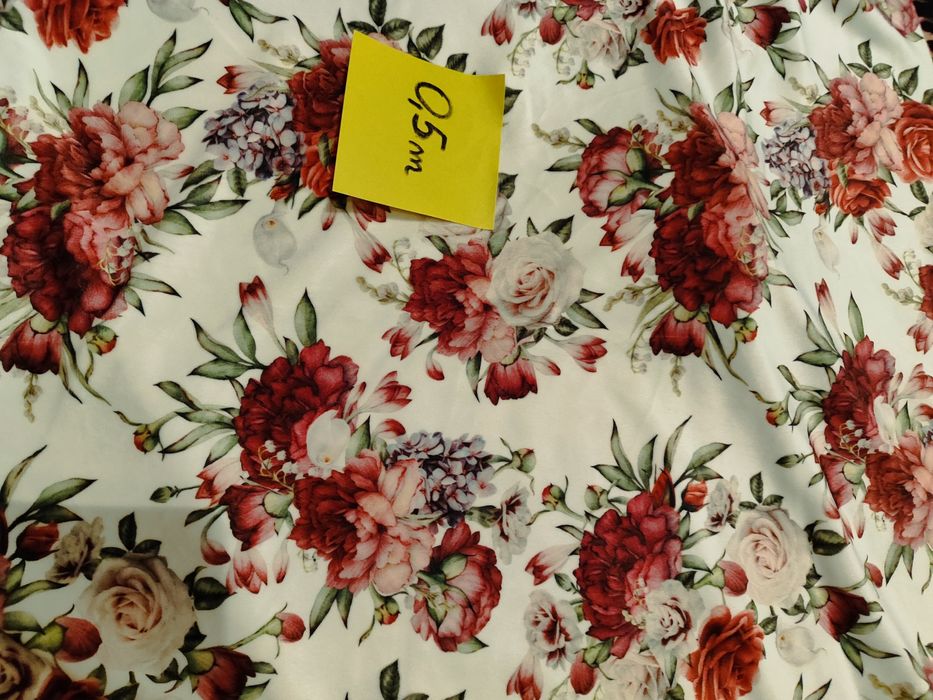 Nowy welur cena za 0.5m