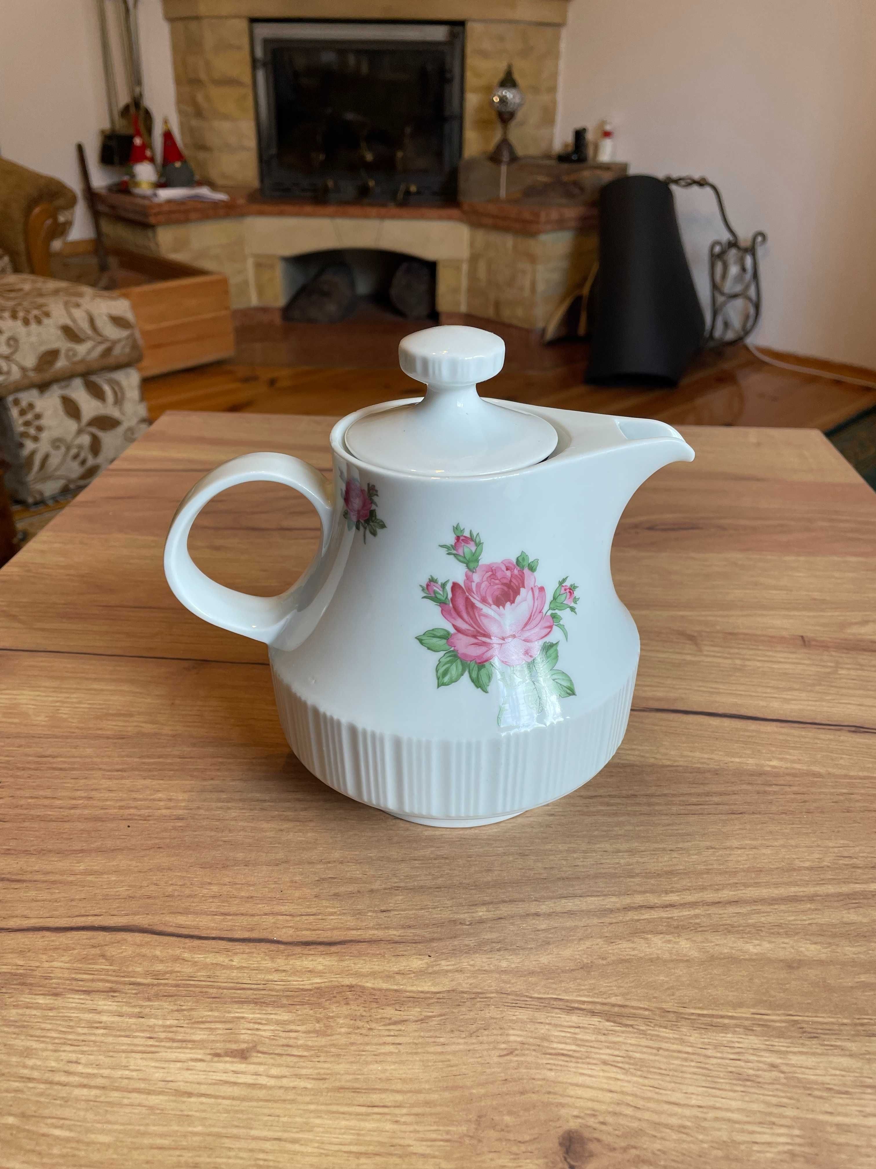 Czajnik imbryk do herbaty marka Colditz Vintage Czajniczek ceramiczny