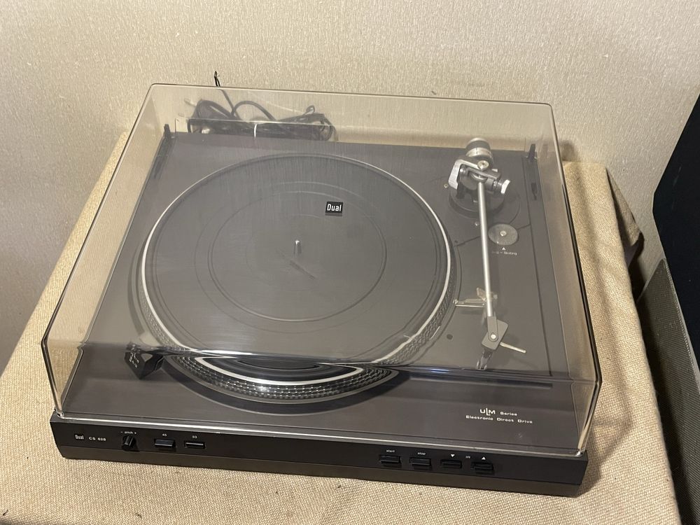 Высококачественный проигрыватель винила DUAL CS-628 DIRECT DRIVE ЗВУК!