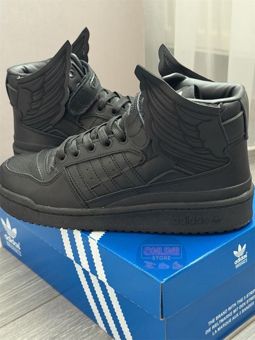Кросівки ADIDAS X JEREMY SCOTT Forum Hi Wings 4.0 black
