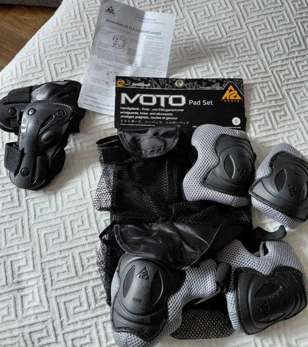 Zestaw Ochraniaczy K2 MOTO - Set Kolana Łokcie Nadgarstki