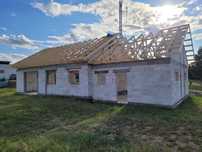 Wiązary dachowe, więźby dachowe, drewno c24, domy szkieletowe
