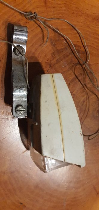 Lampka przód rower składak Wigry Jubilat Flaming kolekcja Prl