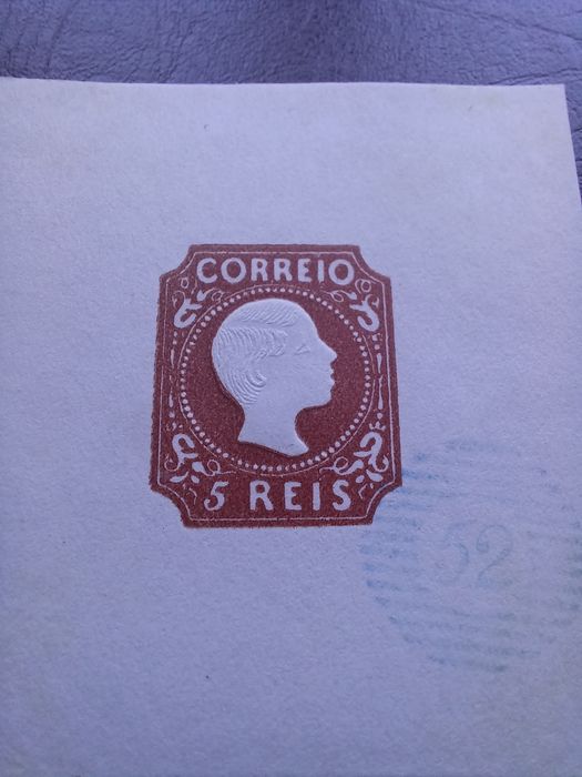 Reproduções selos 1855 D.Pedro V IV Exposição Filatélica