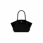 Сумка JW PEI Hana Medium Faux Suede Tote Bag Black