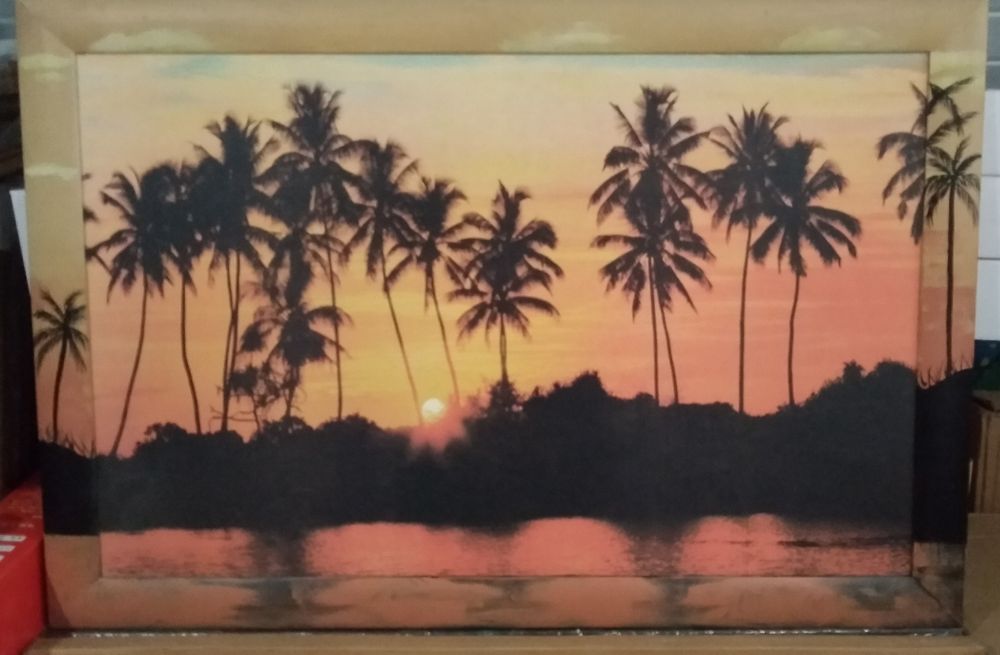 Картина репродукция 60х80 см., дорисовка