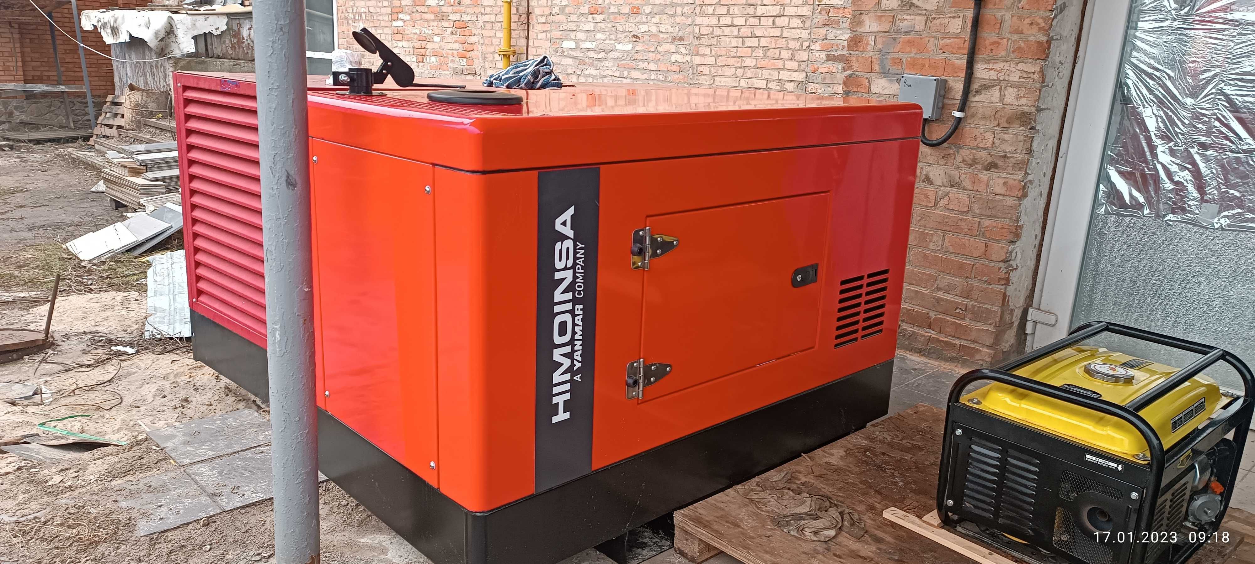 Продам дизельный генератор HIMOINSA (Испания) 9 кВа.