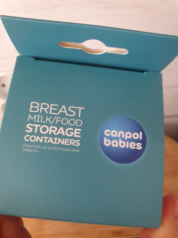 Pojemniki do przechowywania pokarmu Canpol Babies Nowe