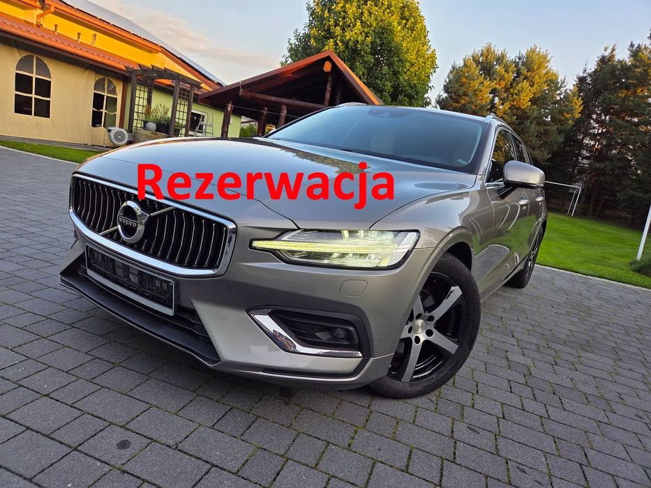 Volvo V60 D4 190km" Inscription"Automat"Grzane fotele, Kierownica" Bezwypadkowy