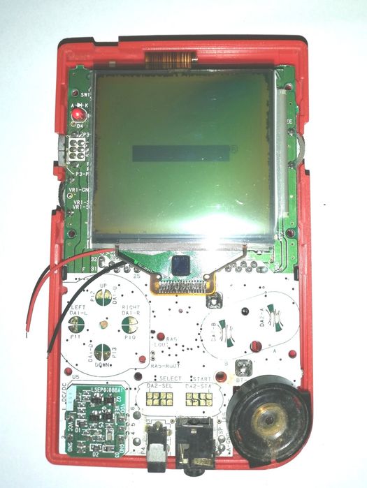 Game Boy Pocket e DMG 01 Luz de fundo