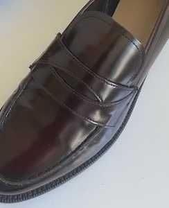 Sapatos MOCASSINS PELE Antik Bordeaux Massimo Dutti - Tamanho 38