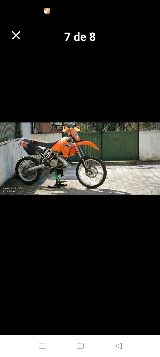 KTM exc 250 - Matrículada