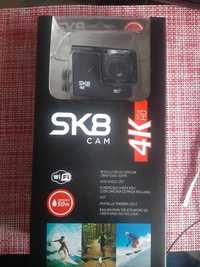 Câmara SK8 4K Preto - Action Cam - NOVA nunca usada