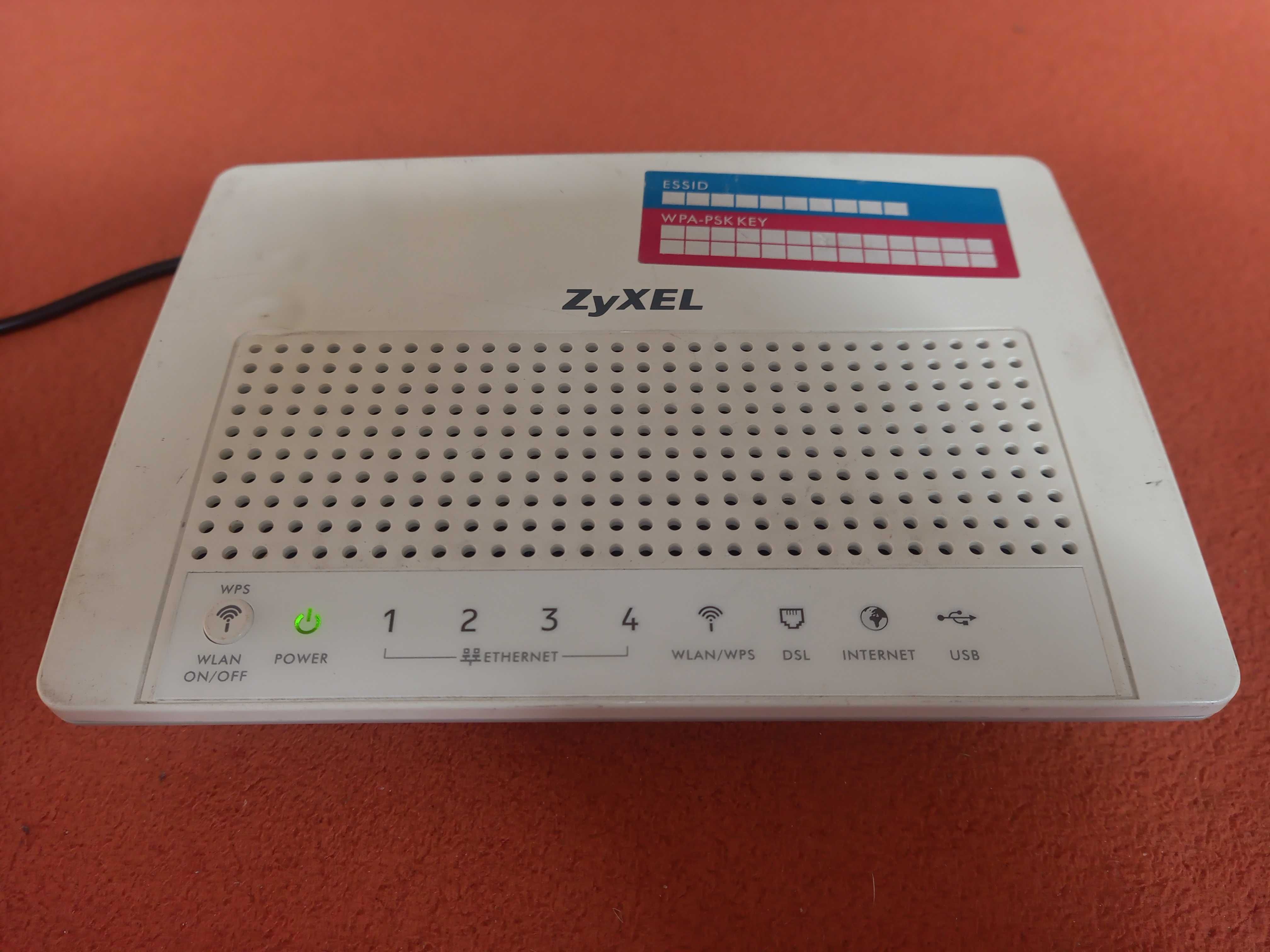 Router Zyxel P-661HNU-F1 Router/Modem/DSL/WiFi