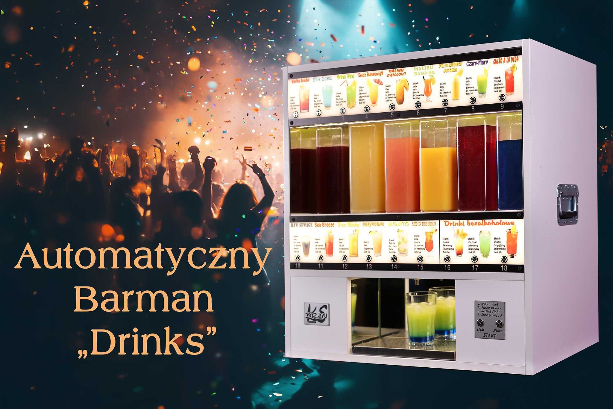 Automatyczny Barman - Producent / Sprzedaż / Wynajem