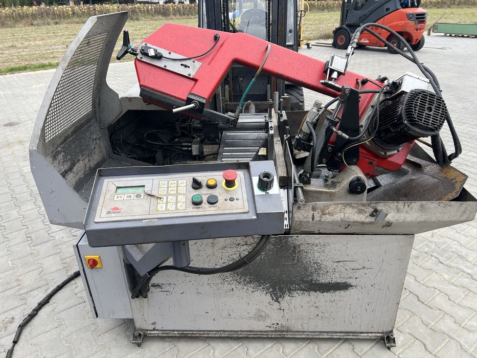 Przecinarka Tasmowa Pila Automat Bomar 240 GA skretne ramie