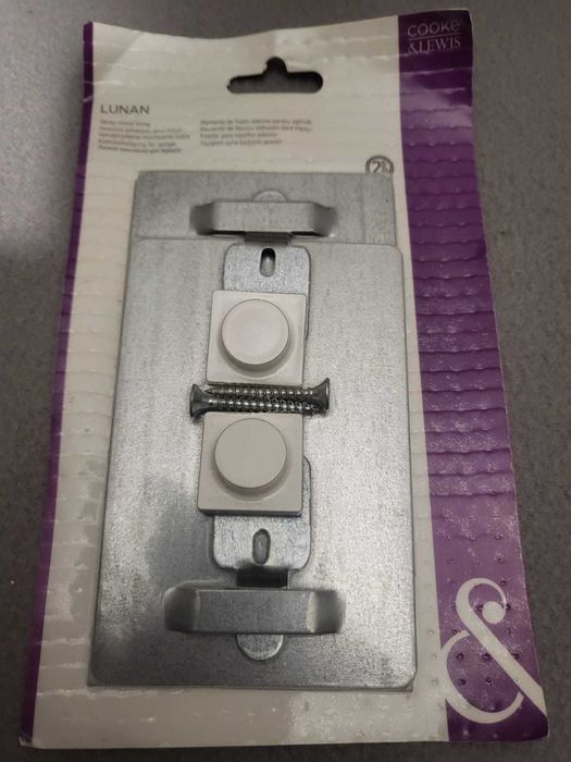 Cooke&Lewis Uchwyty Do Lustra Samoprzylepne 2 Szt. Nowe