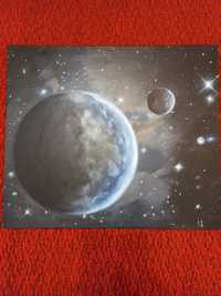 Картина "Зоряне небо", олія/холст