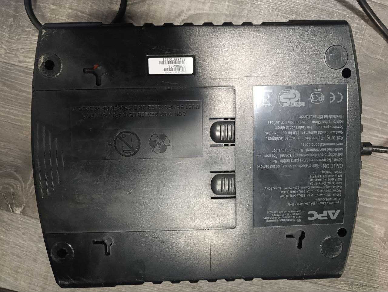 Бесперебойник  APC Back-UPS ES 550VA  330W 8розеток с рабочей батареей