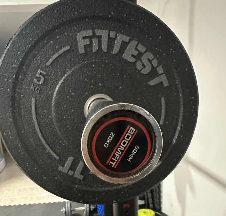 Barra olímpica BOOMFIT 20Kg